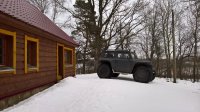 Кормление оленей и катание на снегоболотоходе!